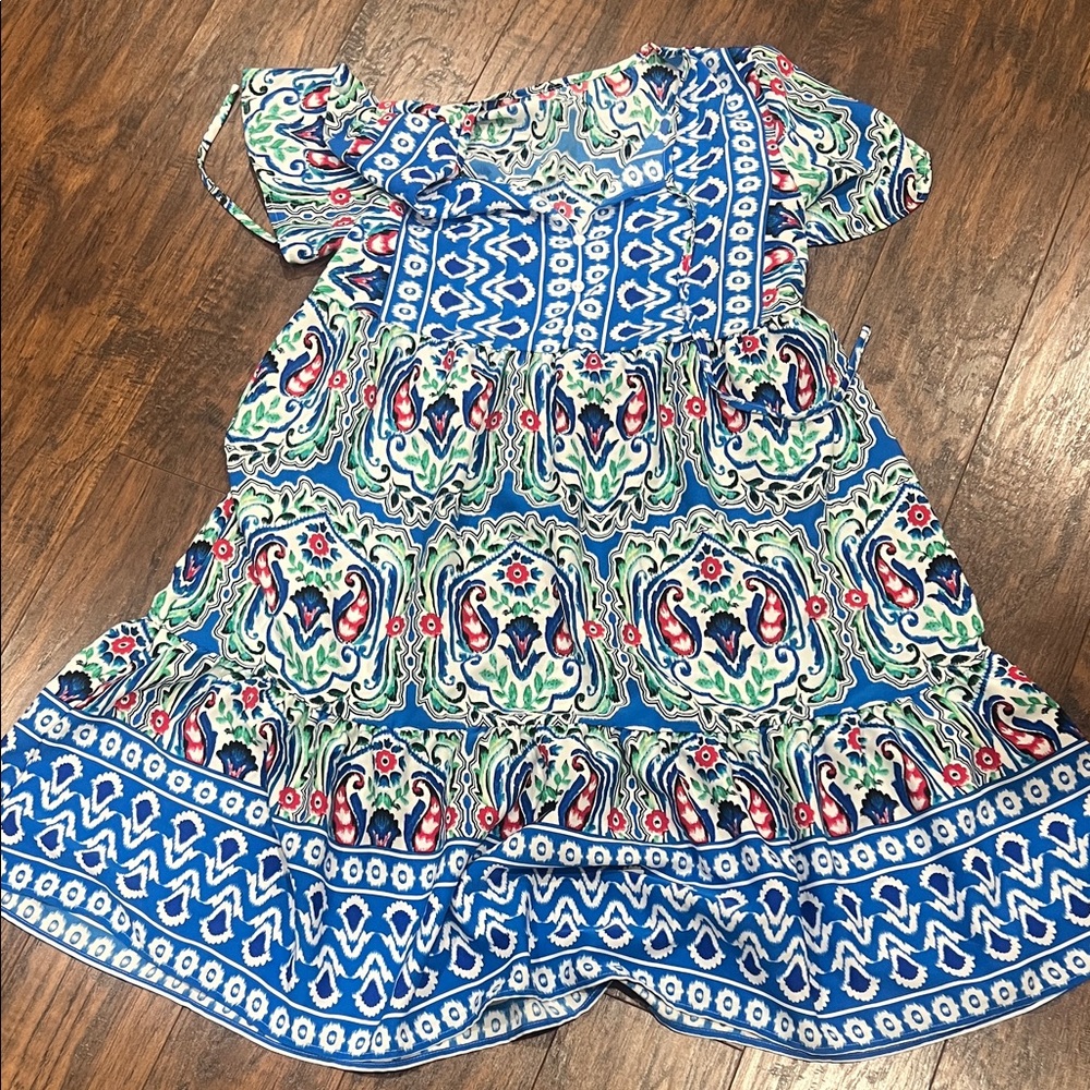 Colorful Patterned Dress